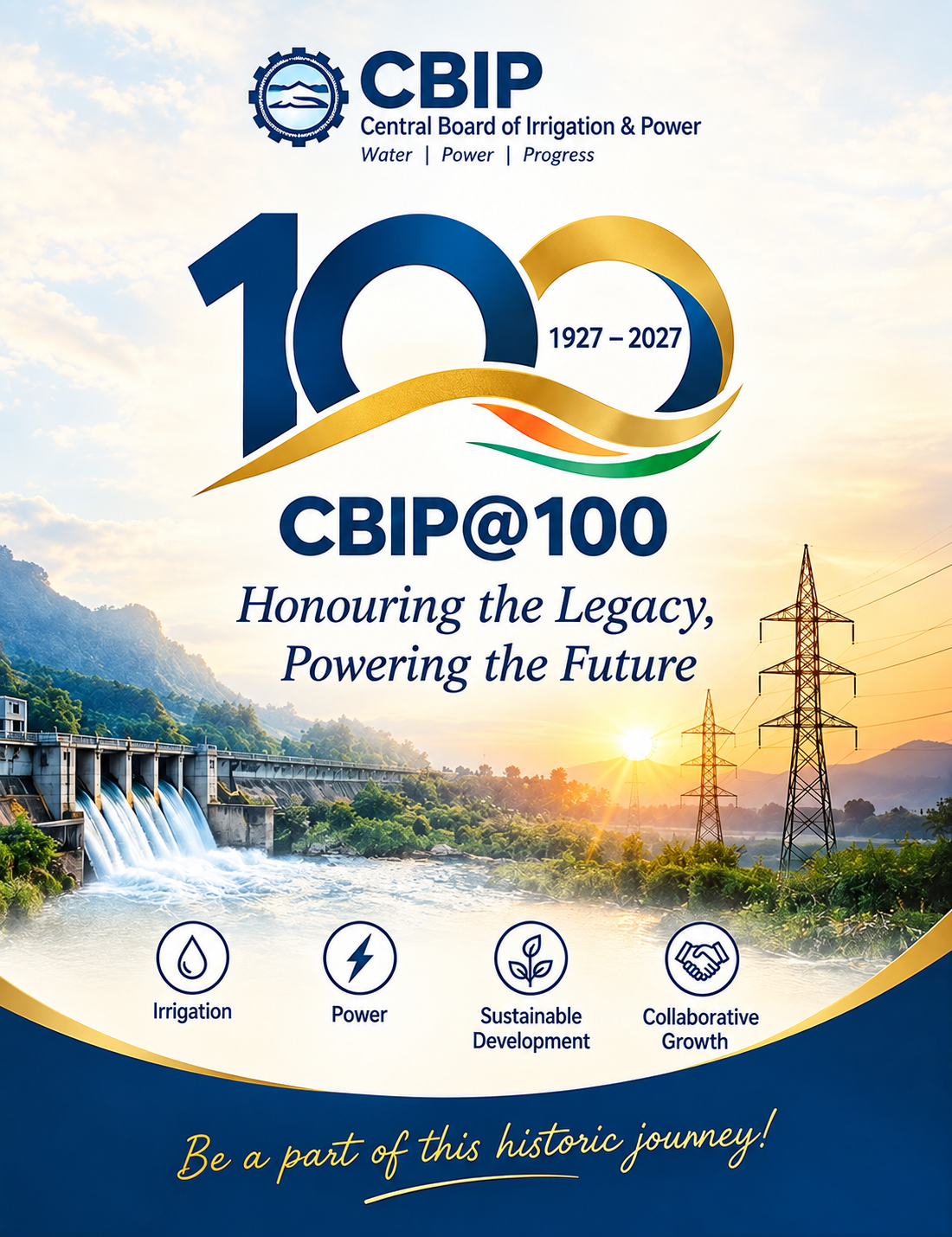 CBIP Centenary Commemorative 100 Years